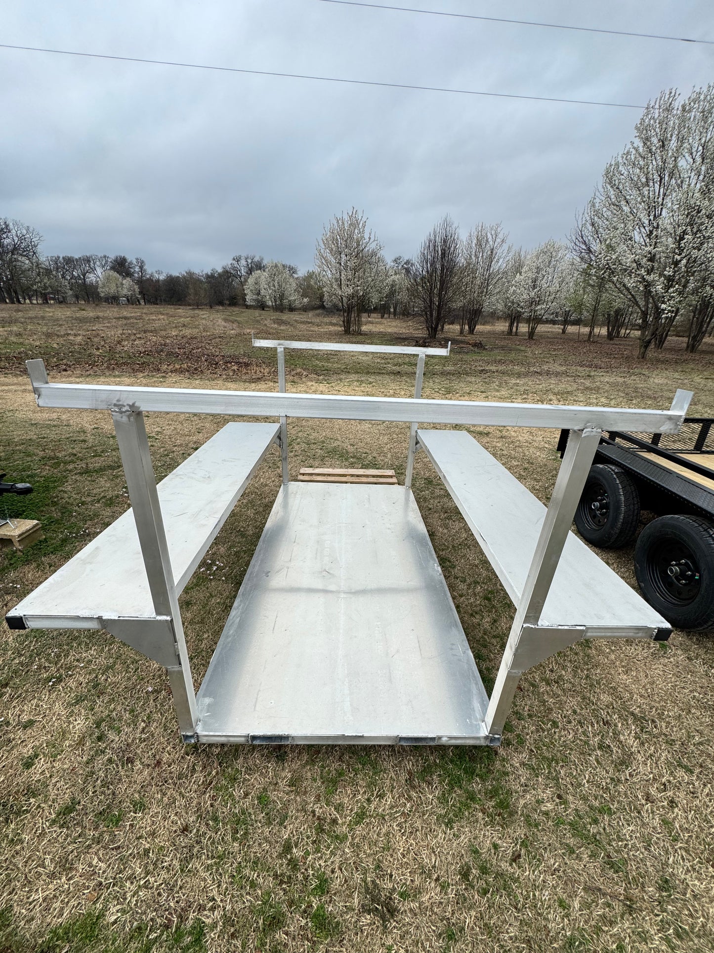 Blank Aluminum Skid 5.5" - Blank