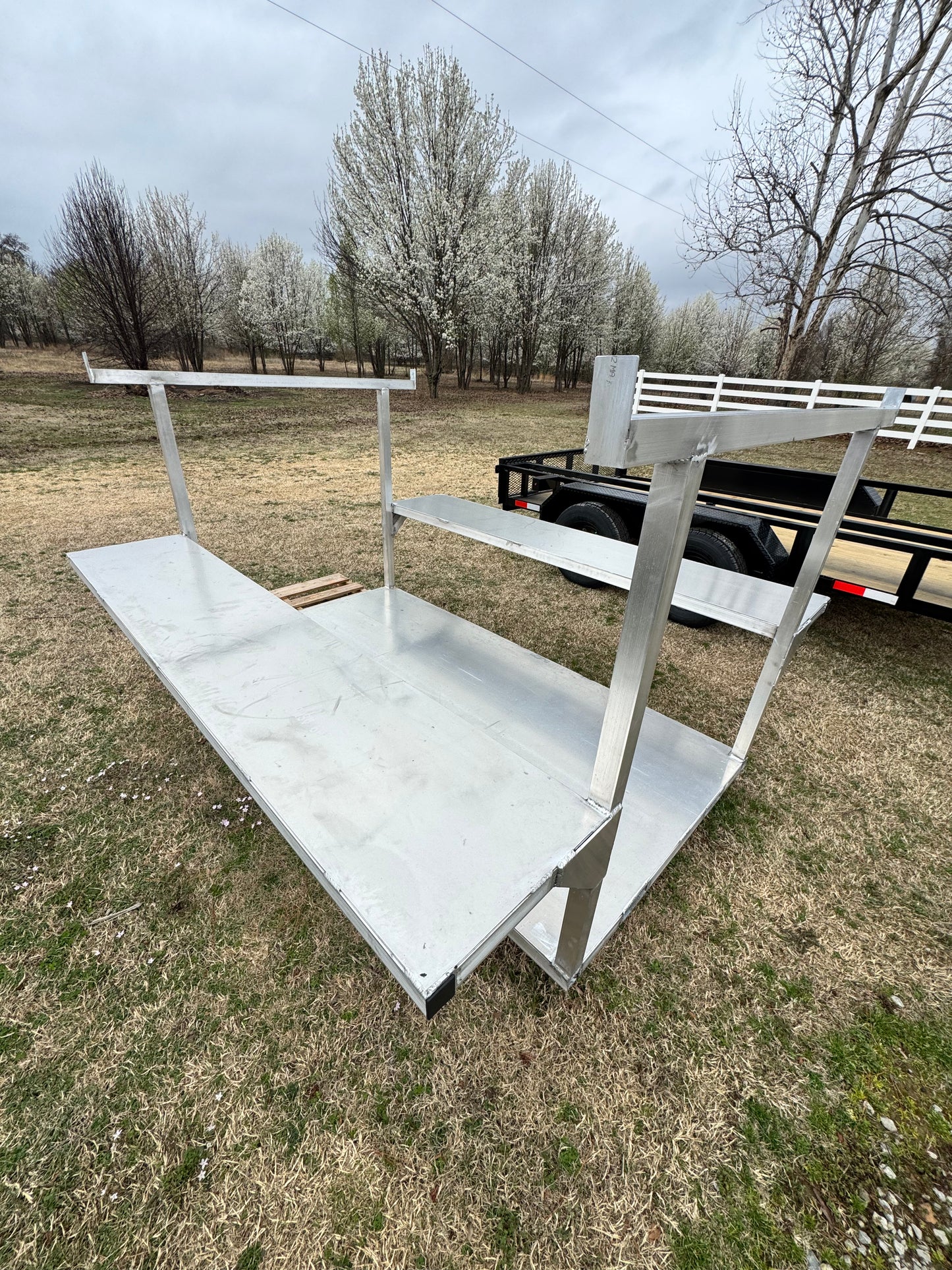 Blank Aluminum Skid 8' - Blank