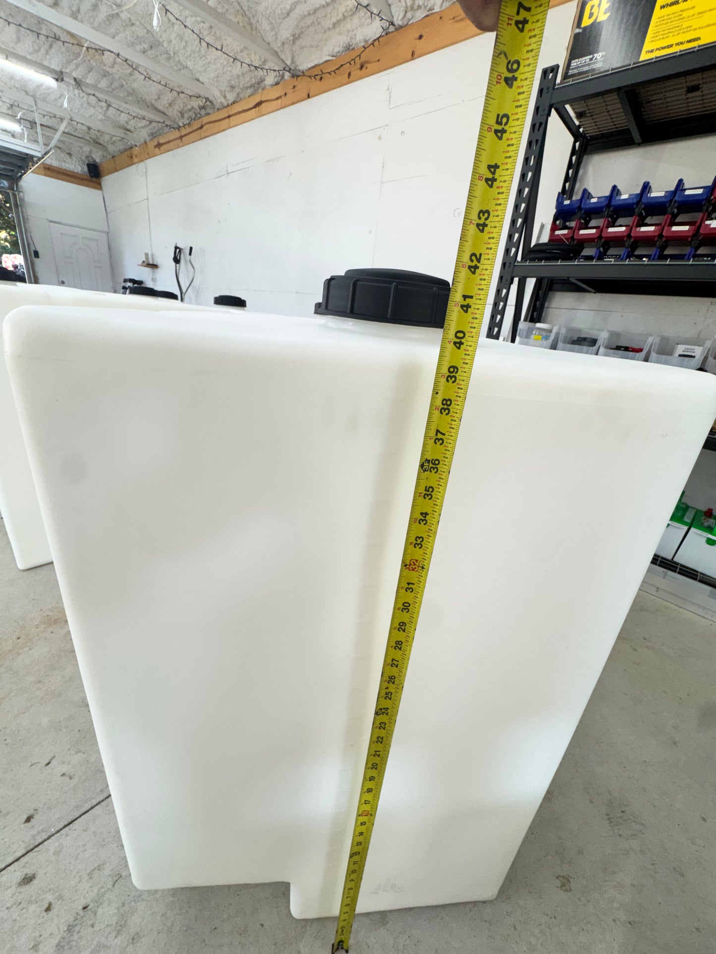200 Gallon Vertical Tank - Slim Line (Thick Walls)