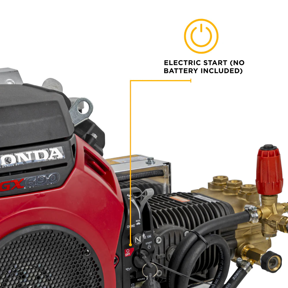 4,000 PSI 8.2 GPM Cold Water Gas Pressure Washer