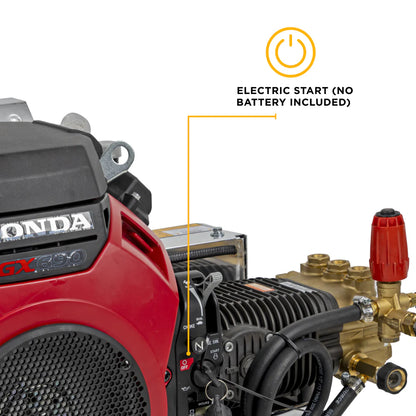 4,000 PSI 8.2 GPM Cold Water Gas Pressure Washer