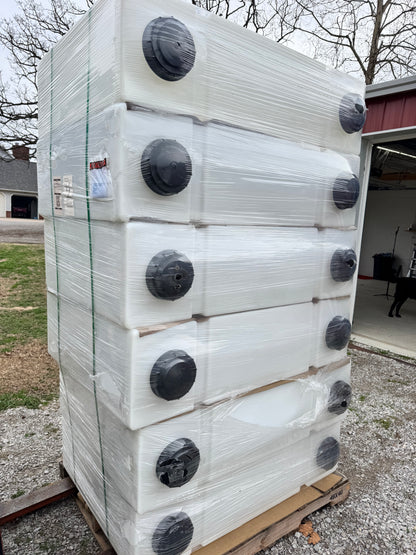 100 Gallon Vertical Tank - Slim Line (Thick Walls)