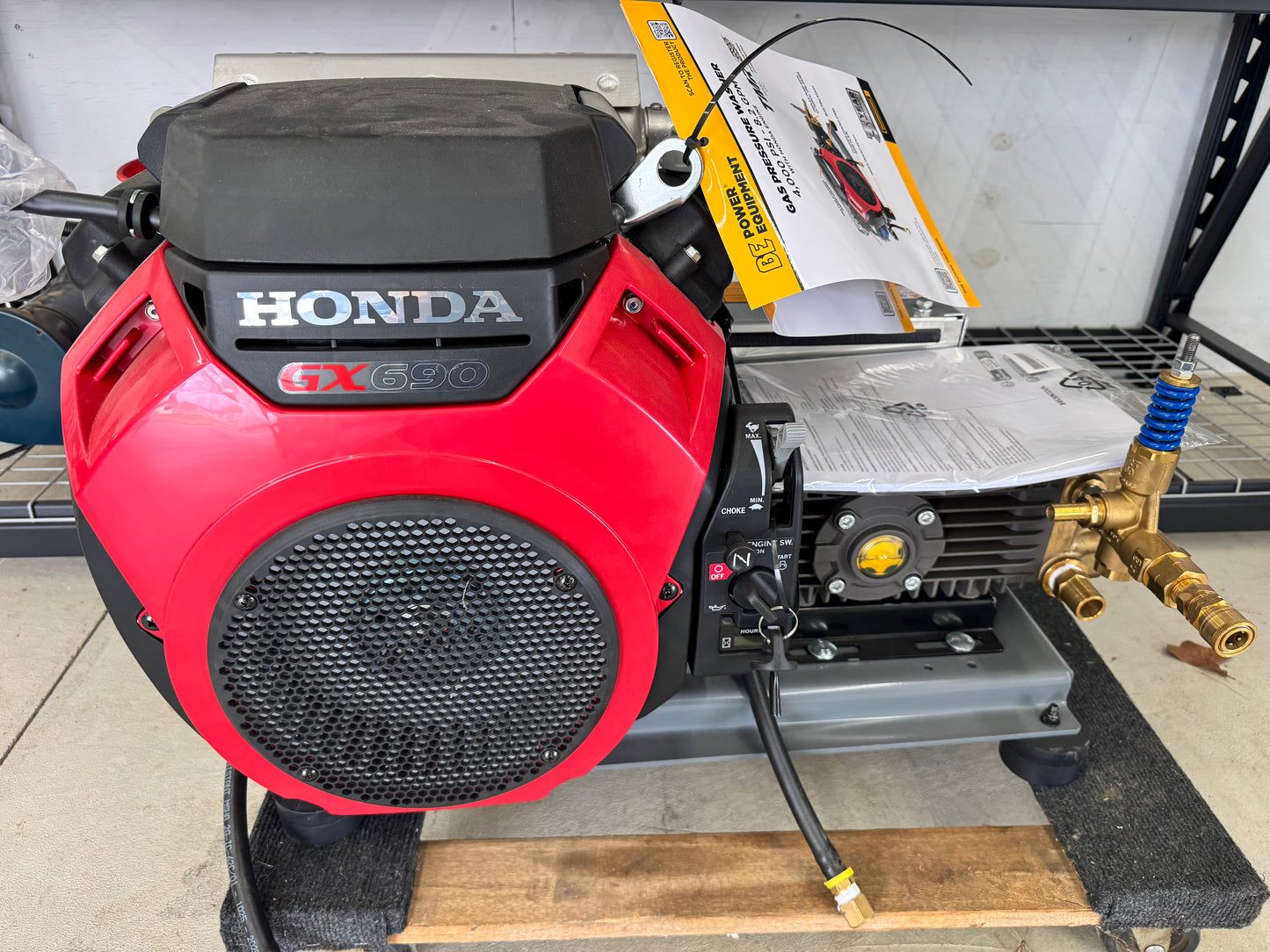 4,000 PSI 8.2 GPM Cold Water Gas Pressure Washer