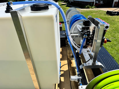 AWS - Pro Trailer | 6'x10' Tandem Axle Turnkey Pressure Washing & Soft Washing Trailer