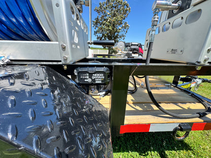 AWS - Pro Trailer | 6'x10' Tandem Axle Turnkey Pressure Washing & Soft Washing Trailer