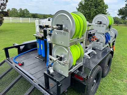 AWS - ULTRA Trailer | 6'x10' Tandem Axle Turnkey Pressure Washing & Soft Washing Trailer (Copy)
