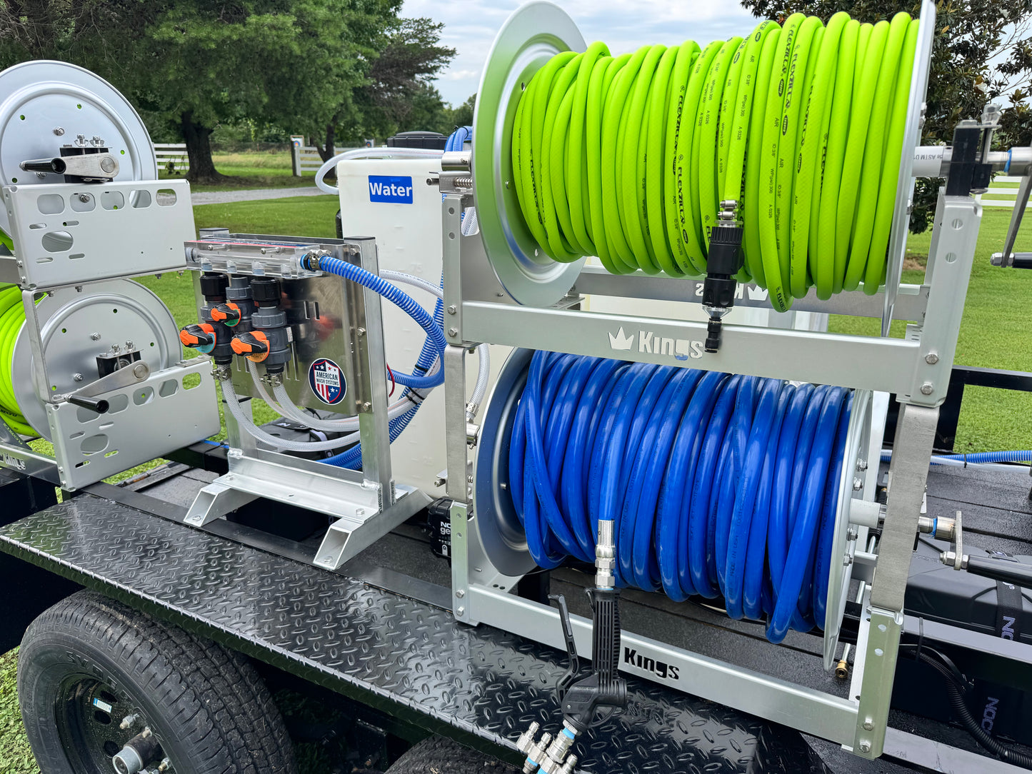 AWS - ULTRA Trailer | 6'x10' Tandem Axle Turnkey Pressure Washing & Soft Washing Trailer (Copy)