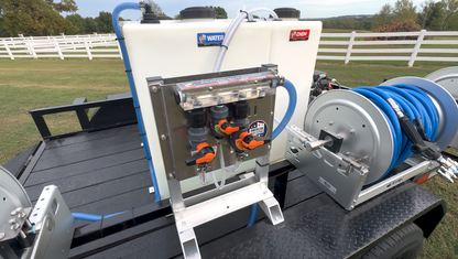 AWS - Pro Trailer | 6'x10' Tandem Axle Turnkey Pressure Washing & Soft Washing Trailer